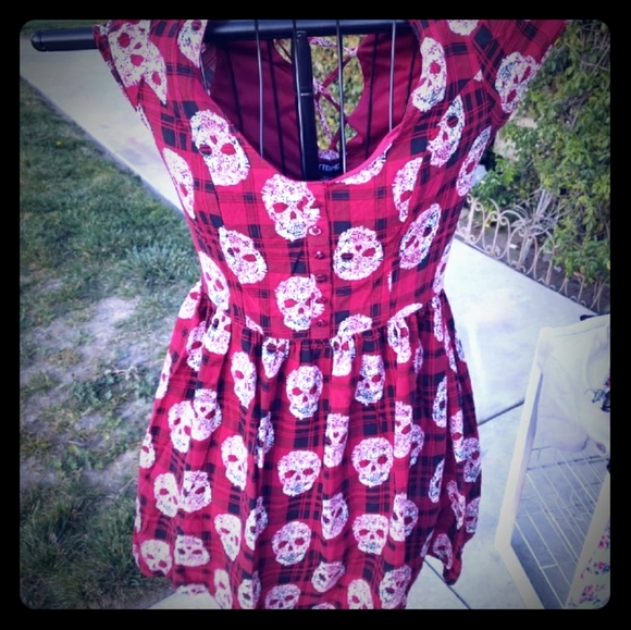 Hot Topic Corest Style Dress - Picture 1 of 3